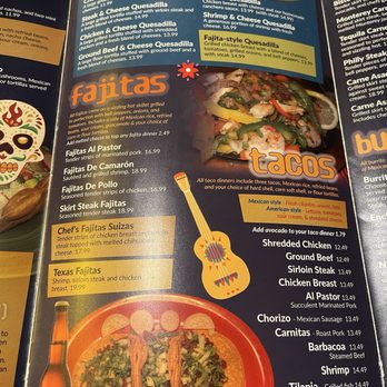 El Sarape - Menu - Mexican Near Me - Kenosha, Wisconsin