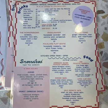 Oslo Coffee - Menu - Coffee & Tea Near Me - Ladera Ranch, California