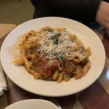 DiGiorgio's Cafe Largo - Sausage & Peppers Pasta - Italian Near Me - Key Largo, Florida DiGiorgio's Cafe Largo - Sausage & Peppers Pasta - Italian Near Me - Key Largo, Florida