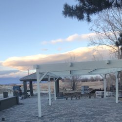Vibrations Event Center - New pergola in outdoor space