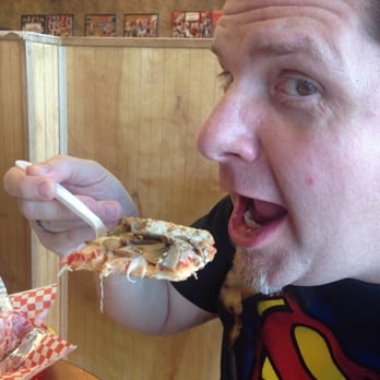 Tammy's Pizza - My dad chowing down on pizza. - Pizza Near Me - Grove City, Ohio Tammy's Pizza - My dad chowing down on pizza. - Pizza Near Me - Grove City, Ohio