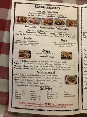 Menu photo 6 La Numero Uno Los Angeles, CA