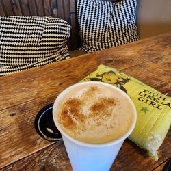 Bow and Arrow Coffeehouse - Honey brown sugar cinnamon latte