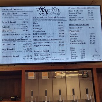 The Local Bean Cafe - the menu and prices - Coffee & Tea Near Me - Rancho Murieta, California The Local Bean Cafe - the menu and prices - Coffee & Tea Near Me - Rancho Murieta, California