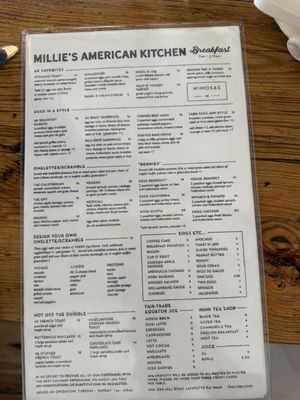 Menu photo 2 Millie's American Kitchen Lafayette, CA