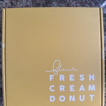 Flour Fresh Cream Donut - Box - Donuts Near Me - Los Angeles, California