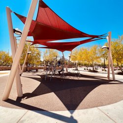 Charlie Frias Park - Kids climbing thing next to the parking lot from Tropicana Avenue