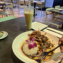 Mango Jugo w/Milk