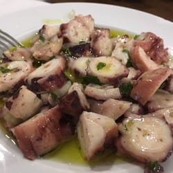 Restaurante Poças - Ensalada de pulpo, sin más.