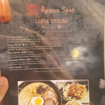 Ramen Spot - Lunch Specials - Ramen Near Me - Richmond, Virginia Ramen Spot - Lunch Specials - Ramen Near Me - Richmond, Virginia
