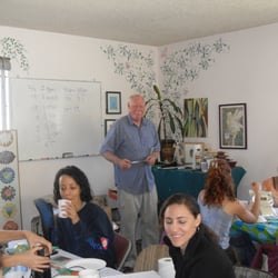 Self-Heal School of Herbal Studies and Healing - John Teaching in our classroom