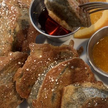 Gooseberries Kafe - French toast - charcoal activated bread - Breakfast & Brunch Near Me - San Diego, California Gooseberries Kafe - French toast - charcoal activated bread - Breakfast & Brunch Near Me - San Diego, California