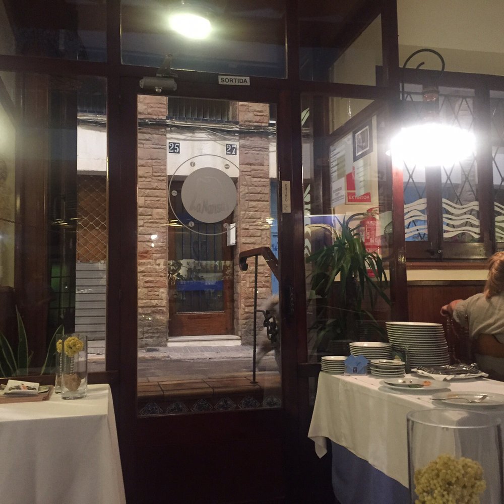 La Nansa - Entrance - Spanish Near Me - Sitges, B