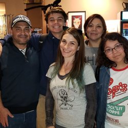 Ghost Town Tours - My family with our guide Miranda!