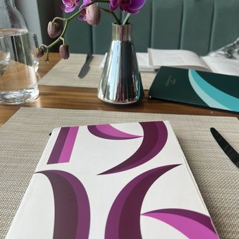 Longwood Gardens - 1906 menu/ table setting - Botanical Gardens Near Me - Kennett Square, Pennsylvania