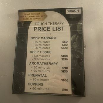 Touch Therapy Massage - Massage Therapy Near Me - Sacramento, California
