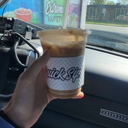 Quick Sip - Vanilla latte made with oat milk