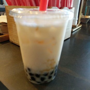 Asha Tea House - Jasmine green milk tea - Tea Rooms Near Me - Berkeley, California