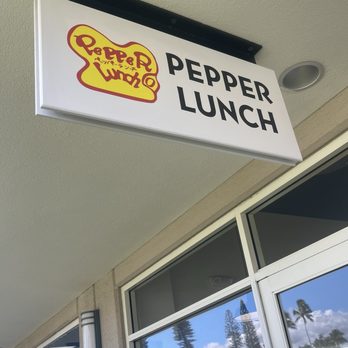Pepper Lunch - Sign - Teppanyaki Near Me - Honolulu, Hawaii