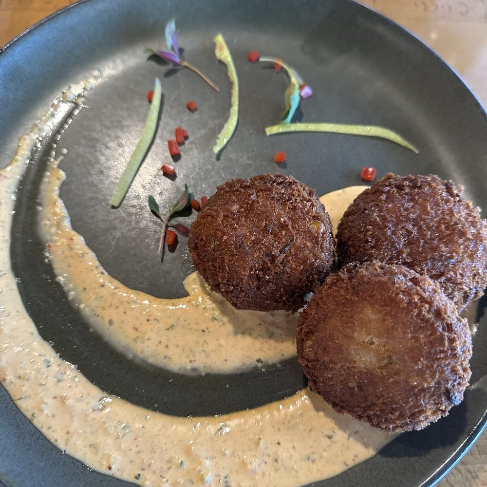 Ooh De Lally - Crab croquets - New American Near Me - Omaha, Nebraska Ooh De Lally - Crab croquets - New American Near Me - Omaha, Nebraska