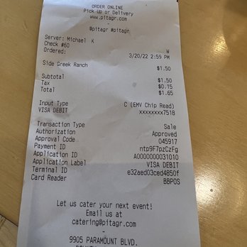Pita GR - Overpriced dressing - Mediterranean Near Me - Downey, California Pita GR - Overpriced dressing - Mediterranean Near Me - Downey, California