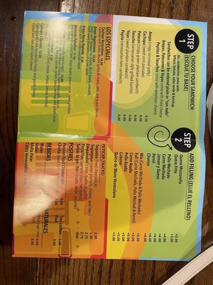 Menu photo 1 Cachapas y Mas New York, NY