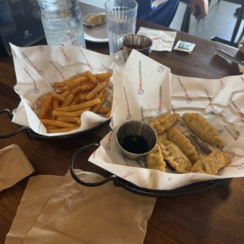 bb.q Chicken - fries and dumplings - Chicken Shop Near Me - Beaverton, Oregon