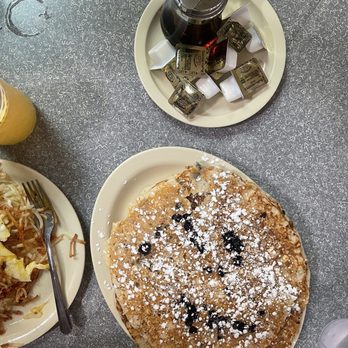 Bisbee Breakfast Club - Blue granola cakes - American Near Me - Bisbee, Arizona