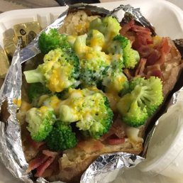 Matthew's Potato w/broccoli Matthew's Potato w/broccoli