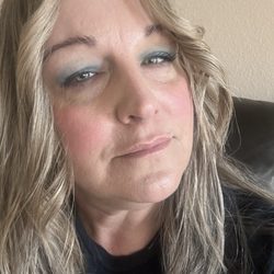 Salon Black - My hair the day before the cut.