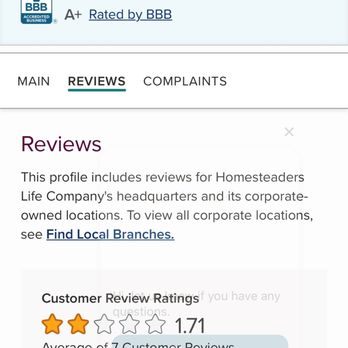 Earth Funeral - Homesteaders Life Company has a score of 1.7 out of 5 stars on Better Business Bureau - your main contract is with them. - Funeral Services & Cemeteries Near Me - Las Vegas, Nevada Earth Funeral - Homesteaders Life Company has a score of 1.7 out of 5 stars on Better Business Bureau - your main contract is with them. - Funeral Services & Cemeteries Near Me - Las Vegas, Nevada
