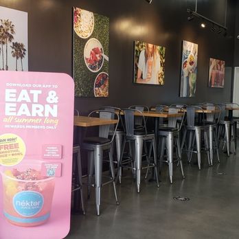 Nekter Juice Bar - Seating area - Juice Bars & Smoothies Near Me - Victorville, California
