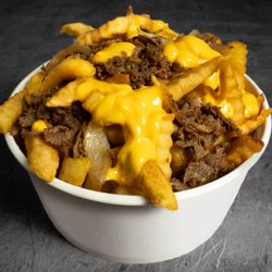 Pardon My Cheesesteak - Loaded Cheesesteak Fries