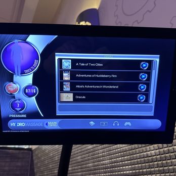 Planet Fitness - Entertainment options on the hydro massage bed. - Trainers Near Me - Lacey, Washington Planet Fitness - Entertainment options on the hydro massage bed. - Trainers Near Me - Lacey, Washington