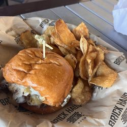 Brick Haus Brews - Olive burger