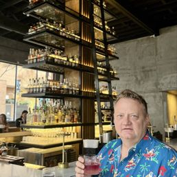 The famous Clarified New York Sour. The famous Clarified New York Sour.