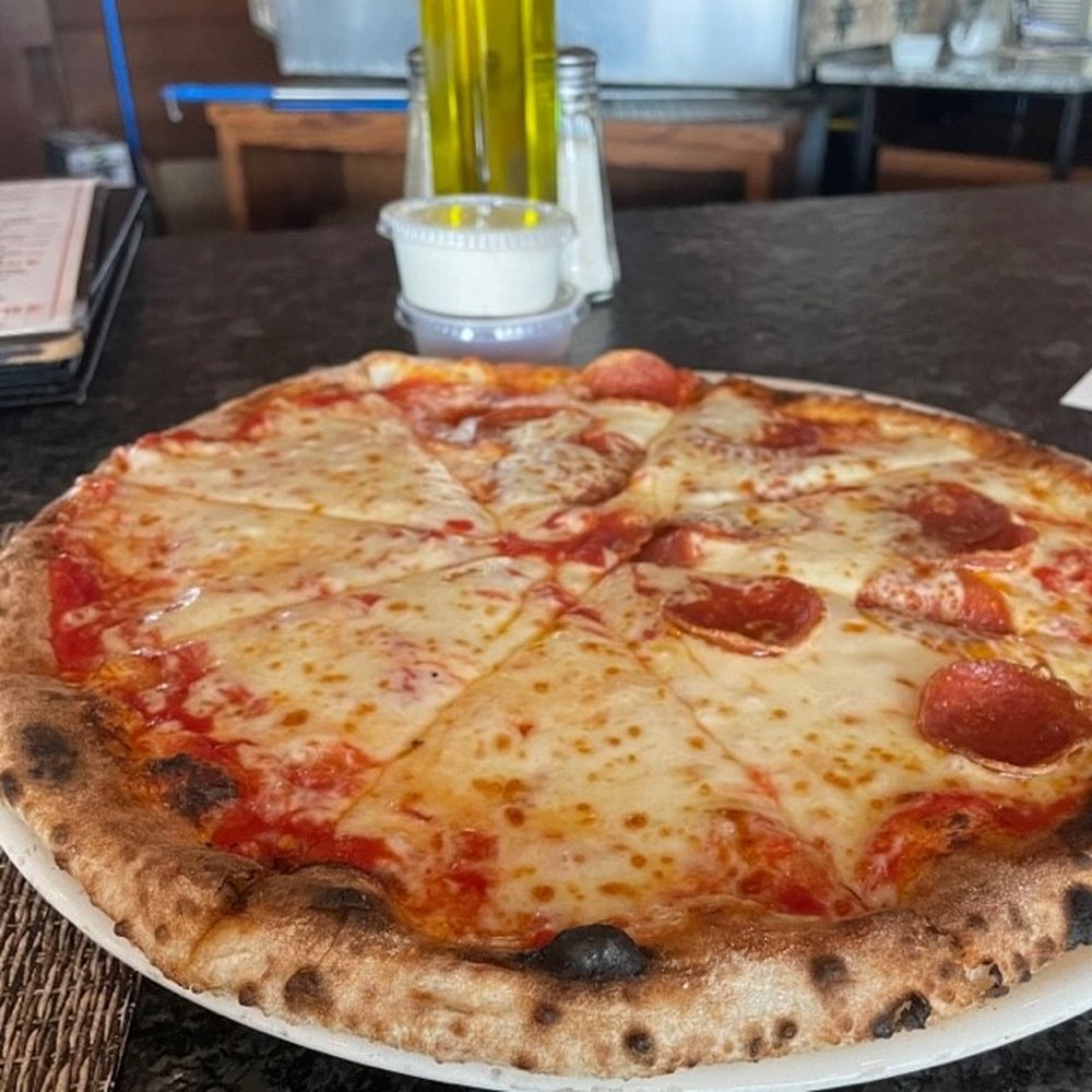 Pizza 1/2 pepperoni and have cheese. AMAZING!!!