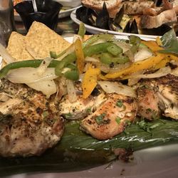 Grilled chicken!!! Very tender and moist