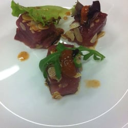 Coquis - Dal corso sfilettare e marinare il pesce: crudo di tonno