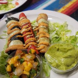 The Loco Frijole - Lobster taquitos