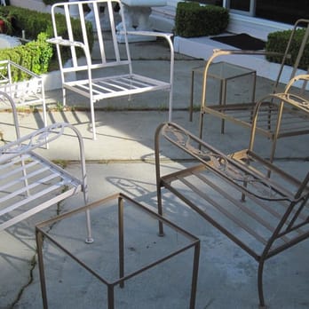 Melrose Metal Finishing - Mid century furniture before - Powder Coating Near Me - Oakland, California Melrose Metal Finishing - Mid century furniture before - Powder Coating Near Me - Oakland, California