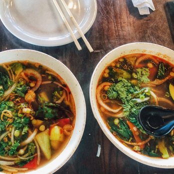 Pho & Bar - House Pho with veggies - Vietnamese Near Me - Denver, Colorado