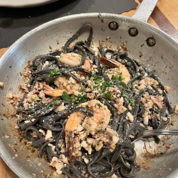 The Daily Catch - Black pasta with shrimp - Italian Near Me - Boston, Massachusetts