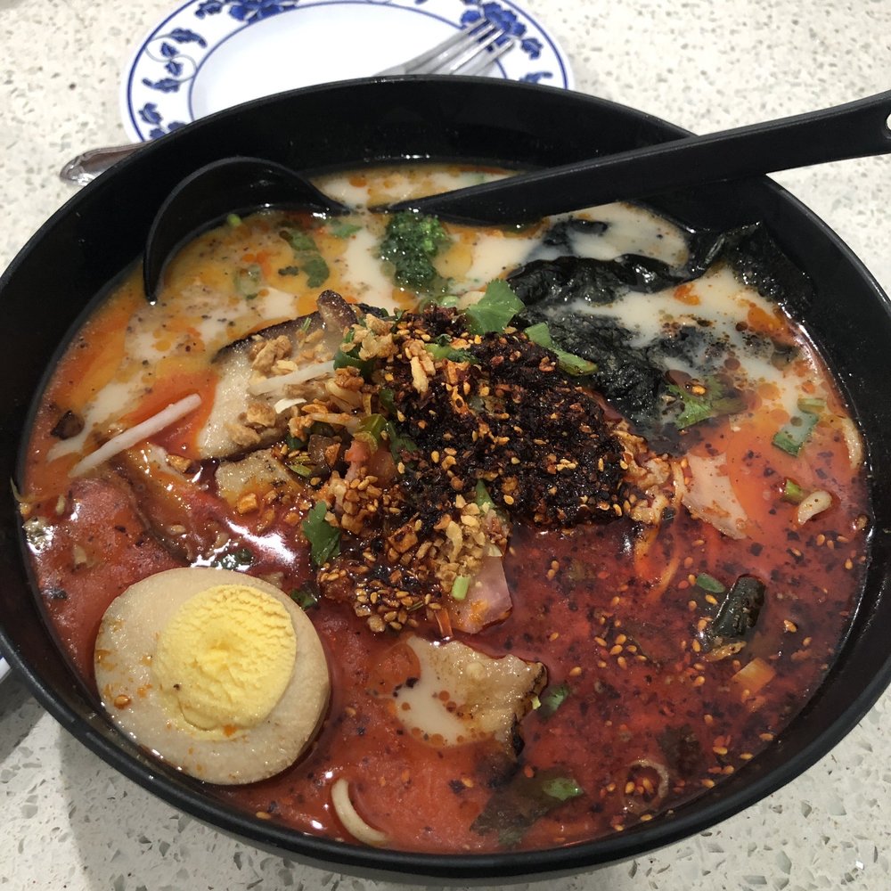 Noodle Master - Pasadena - J2. Black Garlic Spicy Tonkotsu Ramen - Chinese Near Me - Pasadena, Texas Noodle Master - Pasadena - J2. Black Garlic Spicy Tonkotsu Ramen - Chinese Near Me - Pasadena, Texas