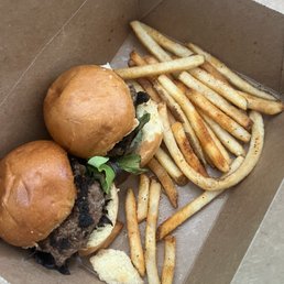 Brie and fig sliders
