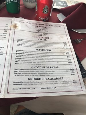 Menu photo 2 Marcolino pasta y vino Bucerias, NAY Menu photo 2 Marcolino pasta y vino Bucerias, NAY
