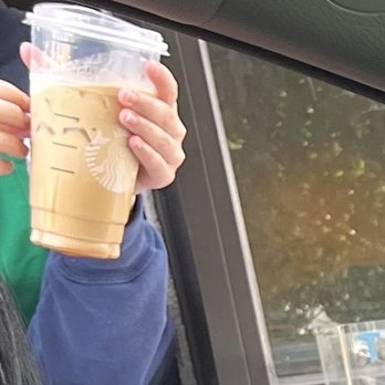 Starbucks - They gave me my venti drink filled like this!?!?!  And insisted it was made correctly. - Coffee & Tea Near Me - Dublin, California