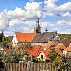 Königsberg - Blick zur Kirche (04/2022)