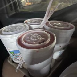 Daiquiri Island To Go - Four 32oz cups (second largest size)