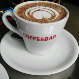 Hot chocolate made with real chocolate